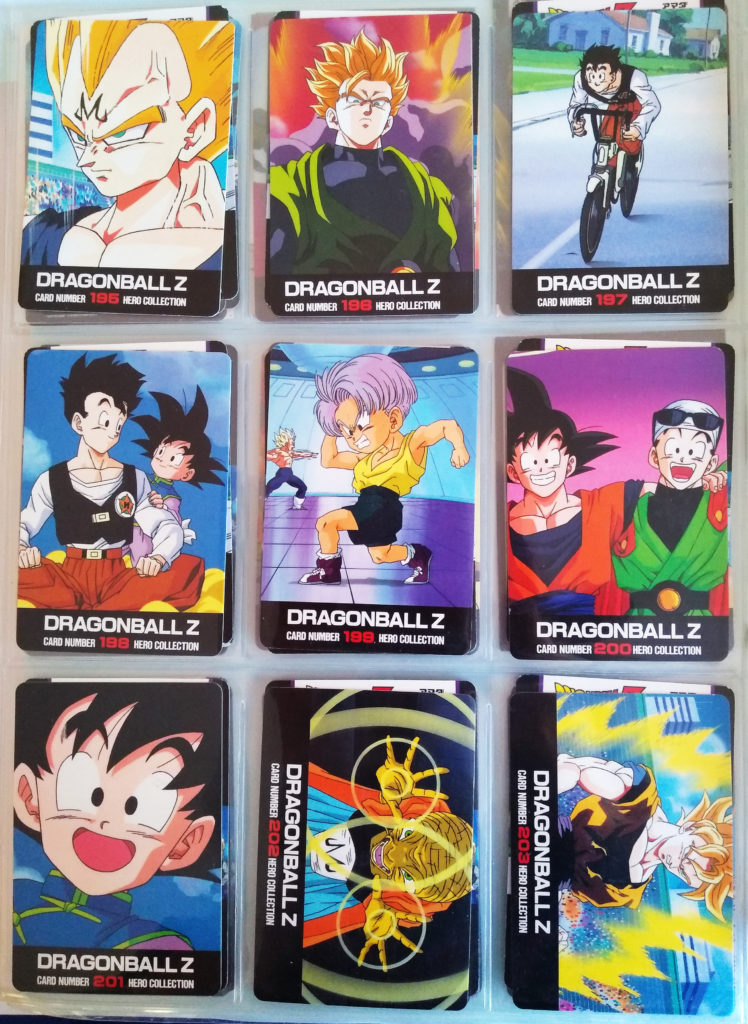 Dragonball Z Hero Collection Series 2 by Artbox 195-203