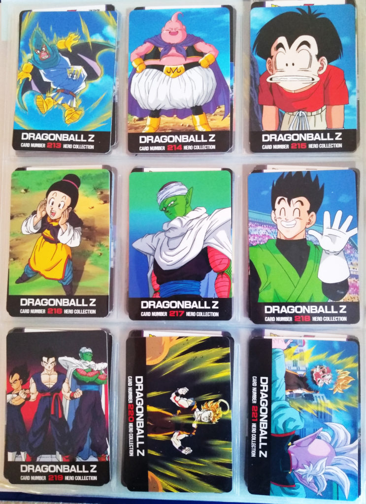 Dragonball Z Hero Collection Series 2 by Artbox 213-221