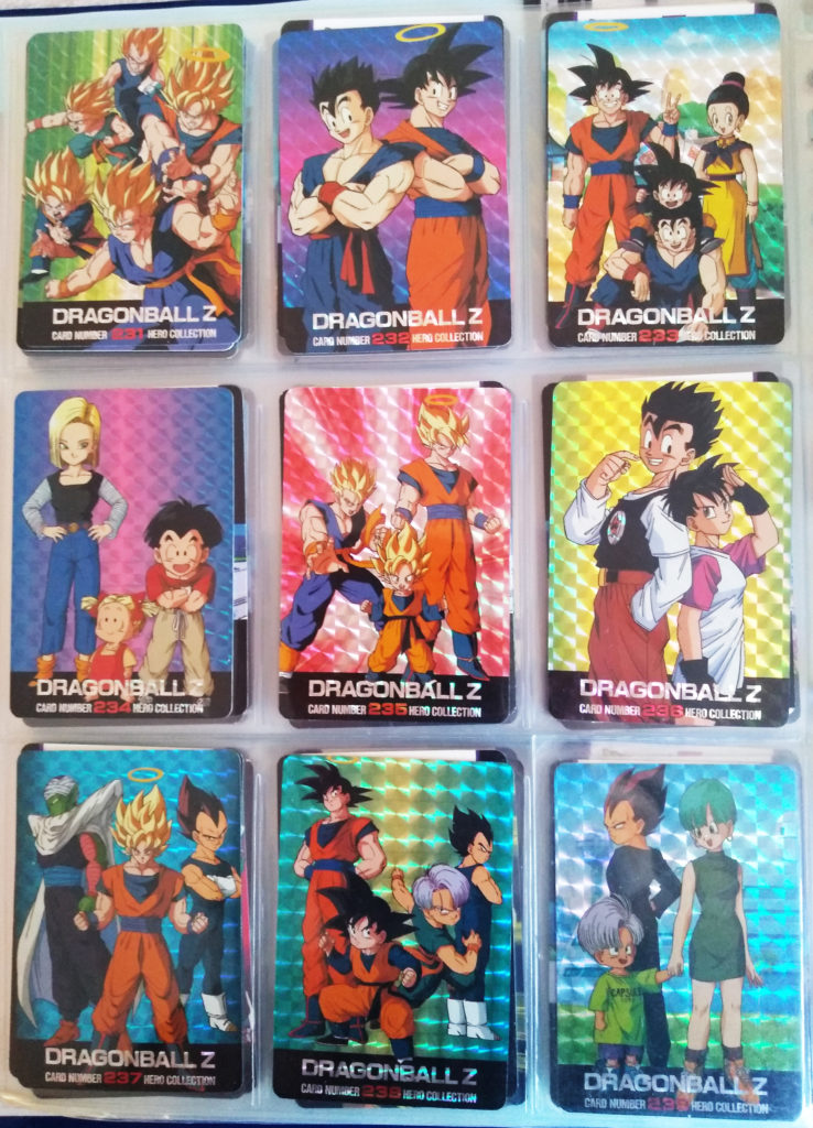 Dragonball Z Hero Collection Series 2 by Artbox 231-239