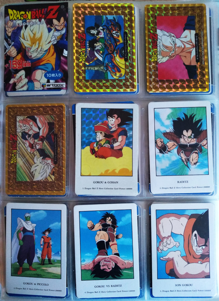 Dragonball Z Hero Collection Series 1 by Artbox WGL-1-3, 1-5