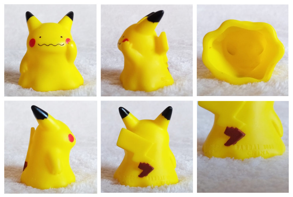 Attack Pose Pokémon Kids 6 Ditto Transform detailed shots from front, sides, back, bottom and branding.