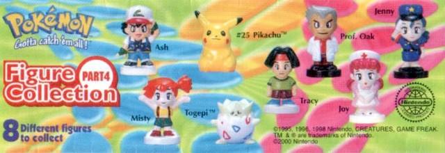 Pokémon Figure Collection by Tomy Part 4 leaflet