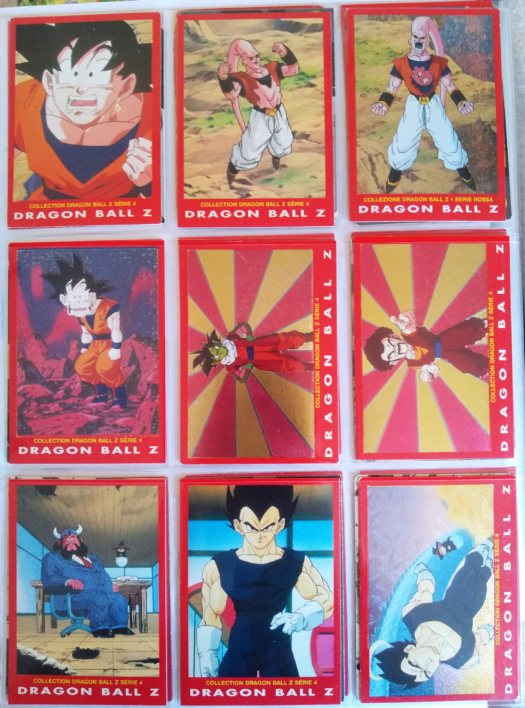 CARTES DRAGON BALL SUPER PANINI [COLLECTION COMPLÈTE] 