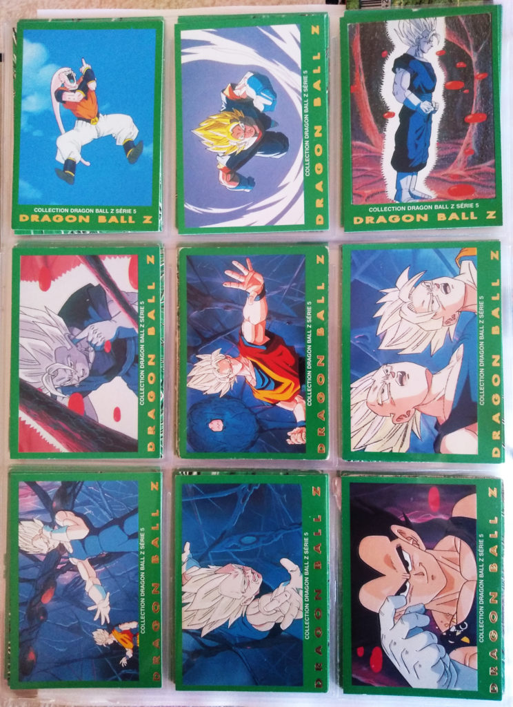 Collection Dragonball Z Serie 5 - Panini 63-71