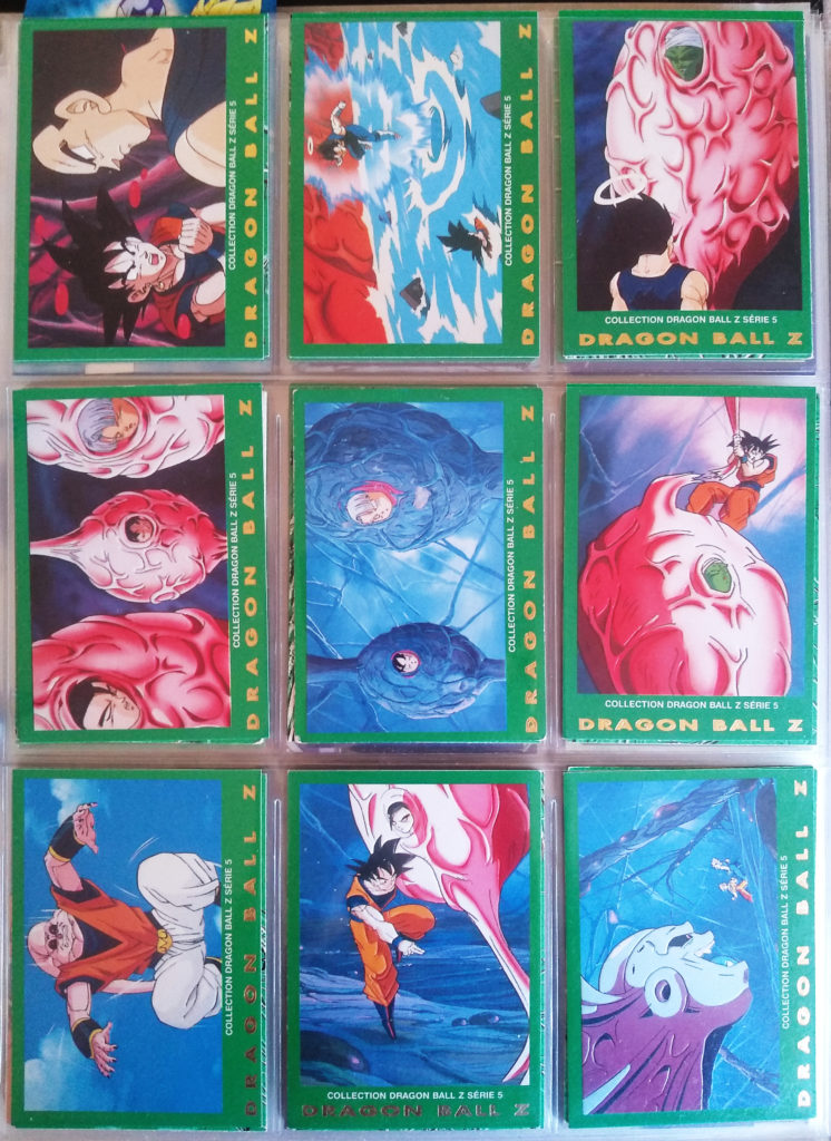 Collection Dragonball Z Serie 5 - Panini 72-80