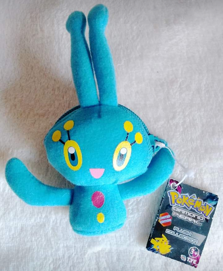 Reversible Pokéball plush by Tomy, Manaphy front