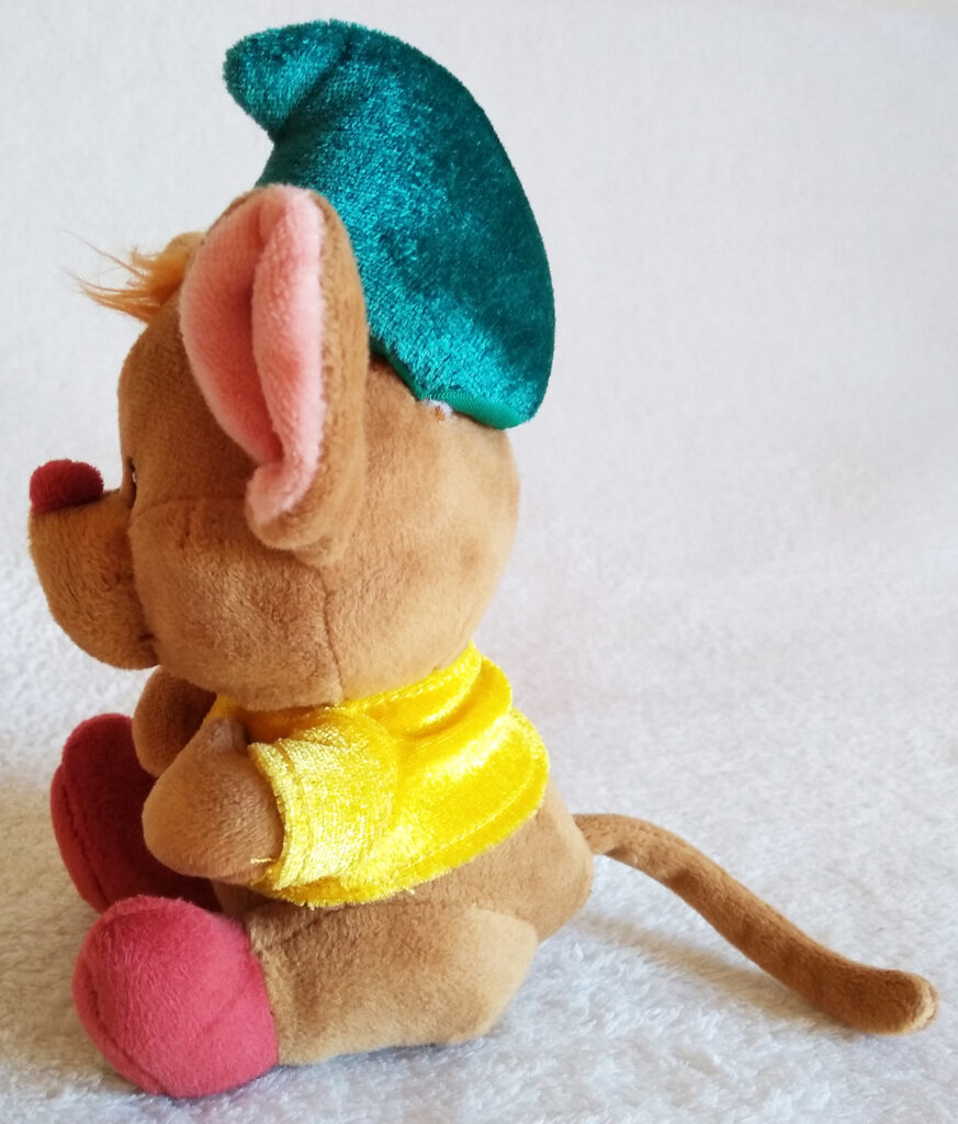 Gus from the Disney Animators' Collection plush, by the Disney Store
Side