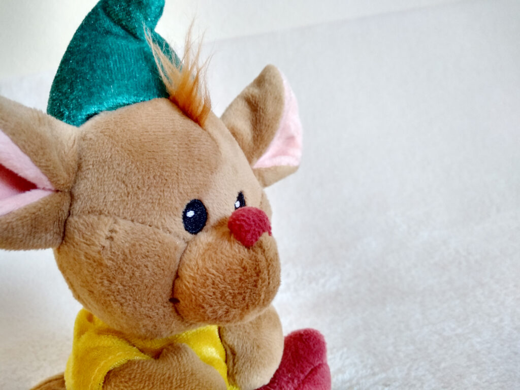 Gus from the Disney Animators' Collection plush, by the Disney Store