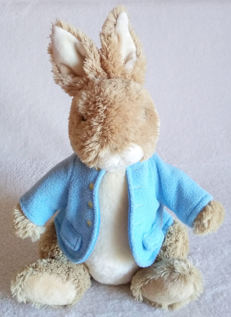 Peter Rabbit plush by Gund front