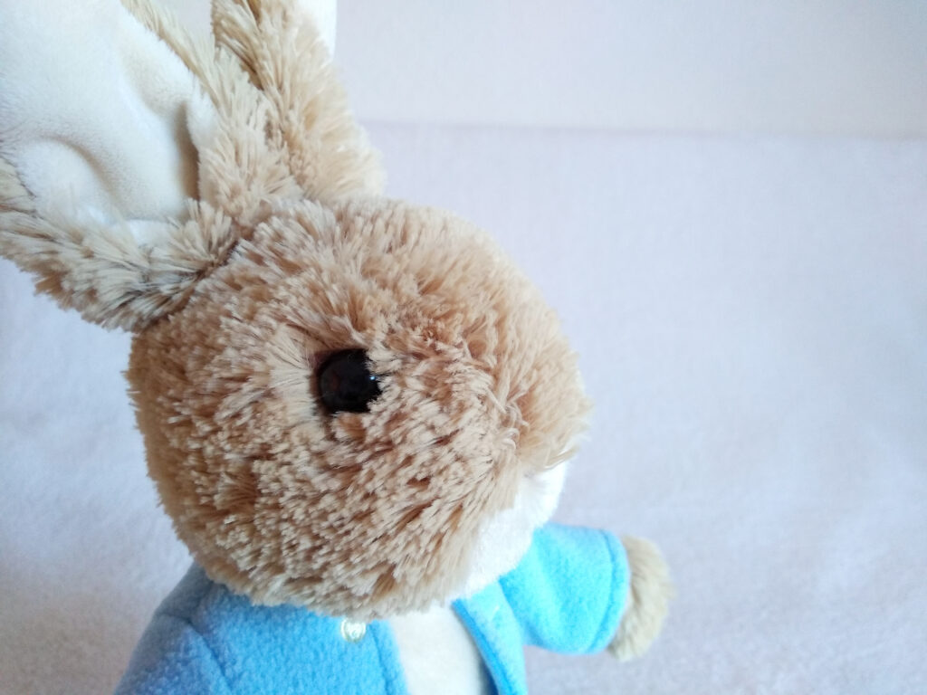 Peter Rabbit plush by Gund