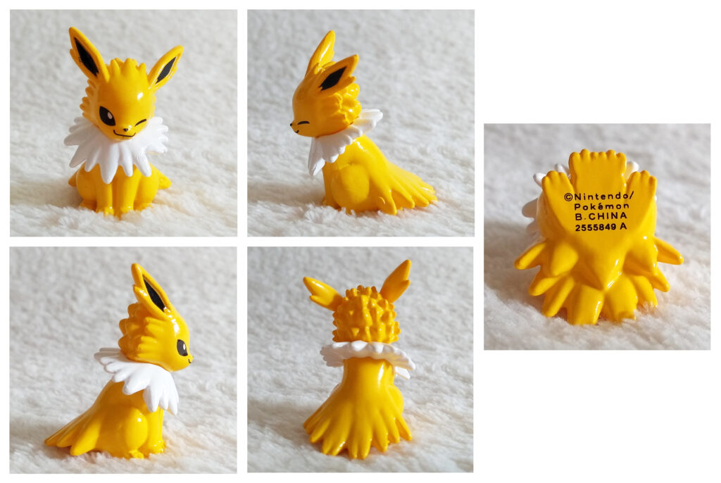 Pokémon Surprise Egg Bath Ball by  Bandai; Pokémon Figure Collection 2021 - Jolteon