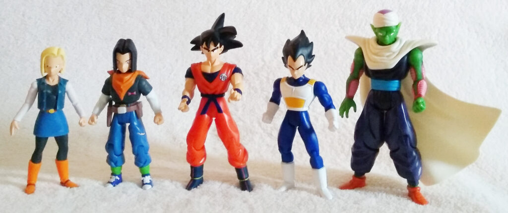 Dragonball Z Action Figures by Irwin Toy Series 4