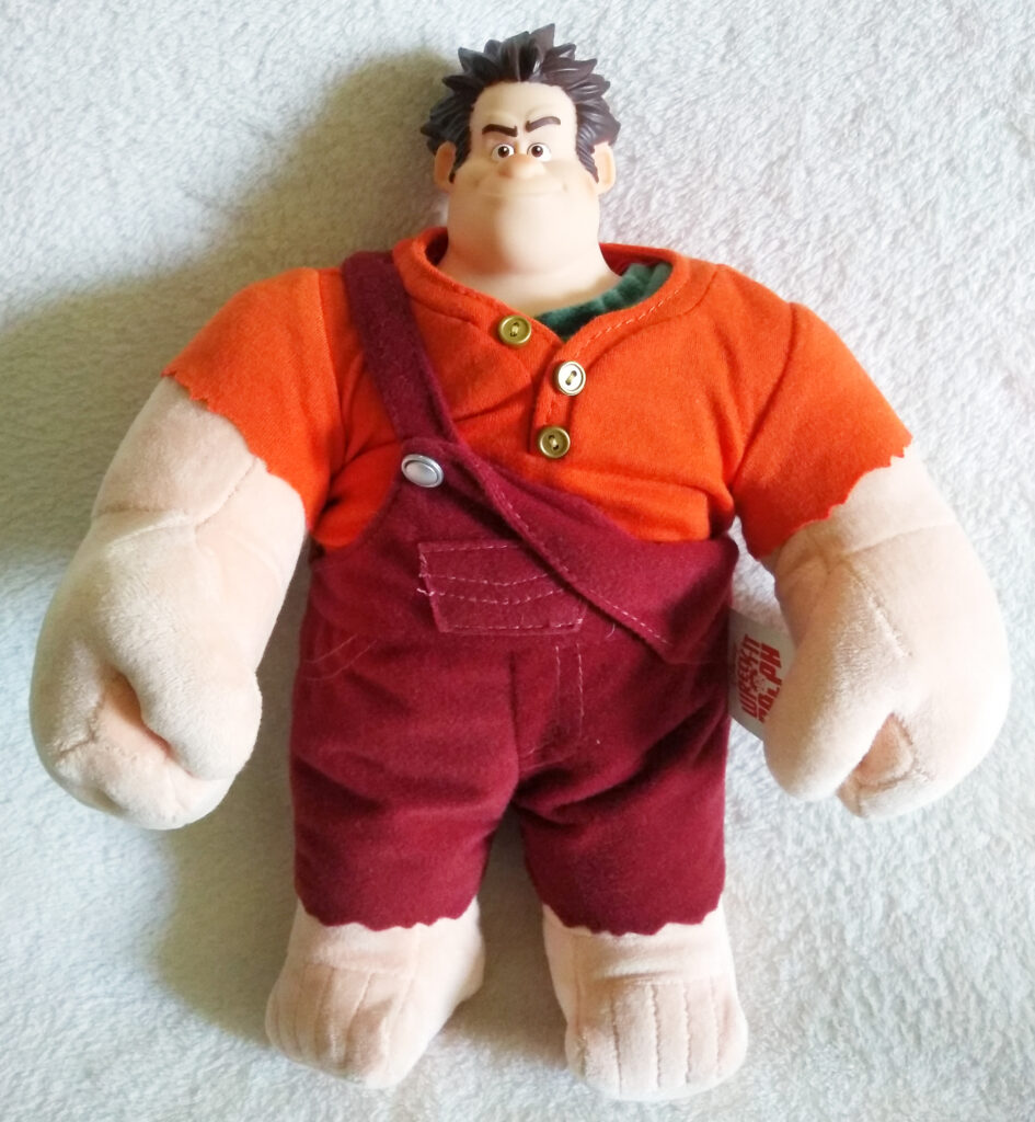 Wreck-it Ralph plush by Thinkway Toys Ralph front