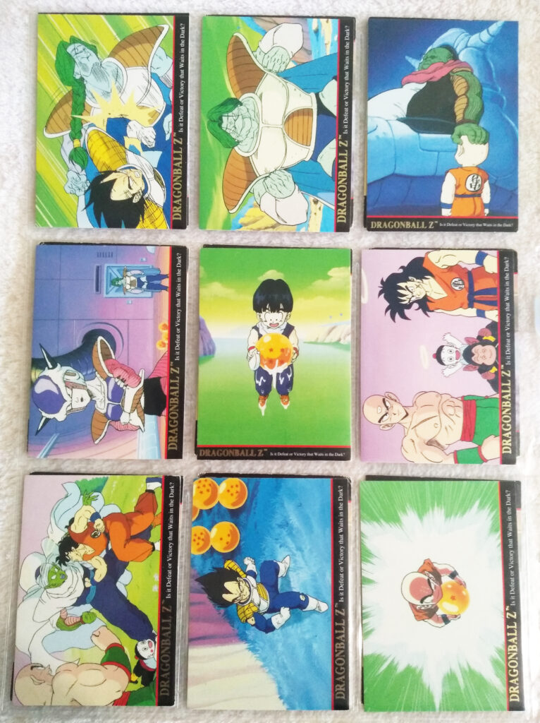 Dragonball Z Trading Cards Series 2 by Artbox 39-47