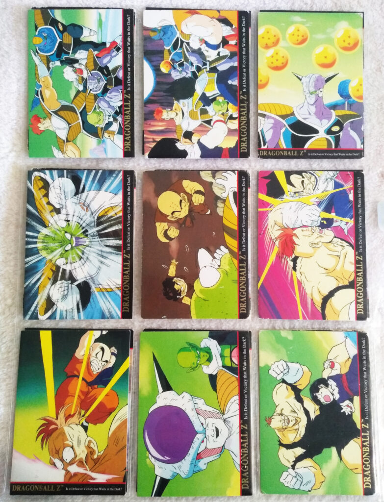 Dragonball Z Trading Cards Series 2 by Artbox 57-65