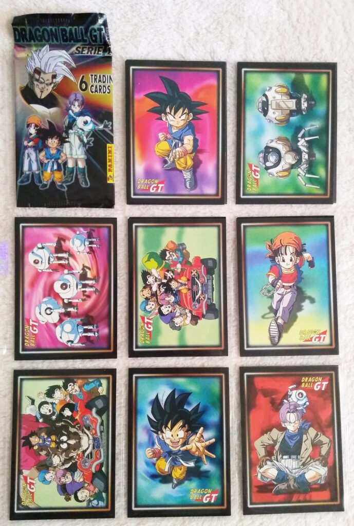 Dragonball GT Cards Serie 1 by Panini 1-8