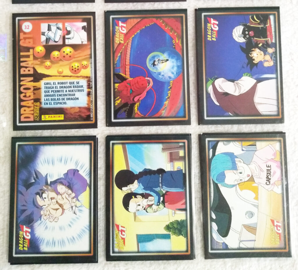 Dragonball GT Cards Serie 1 by Panini 22-26