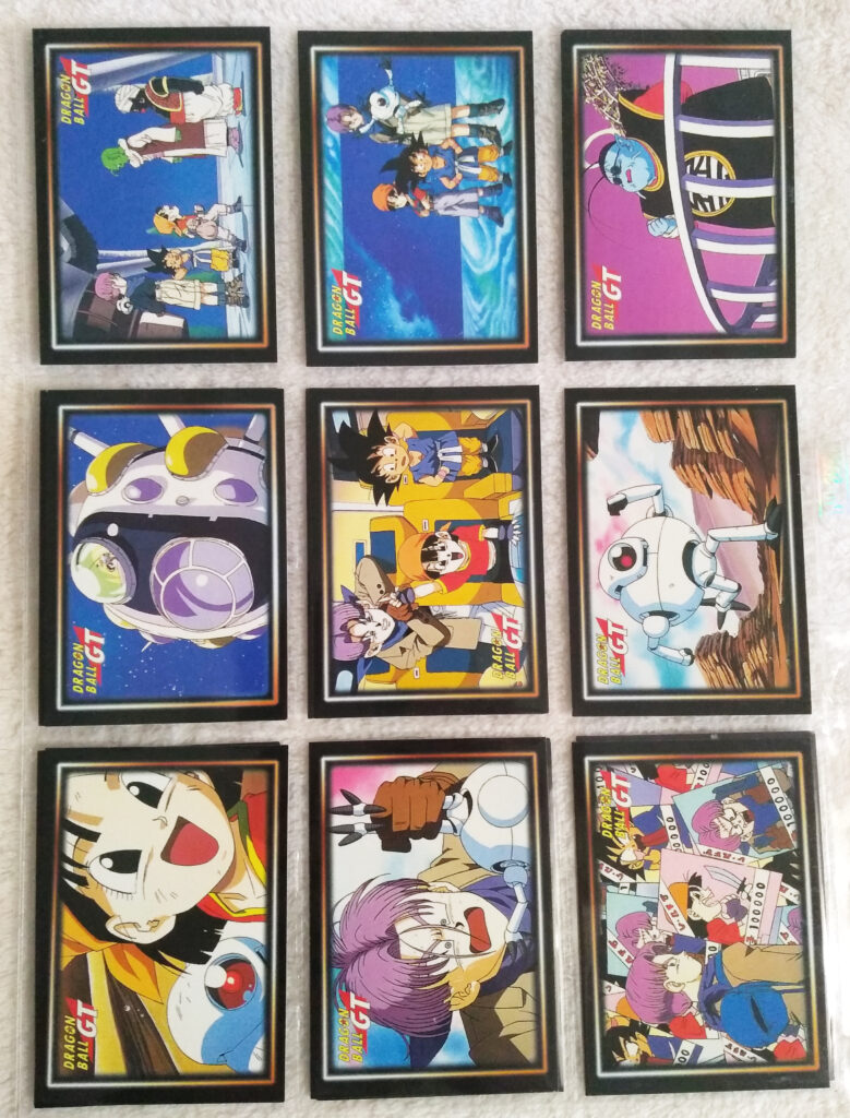 Dragonball GT Cards Serie 1 by Panini 27-35
