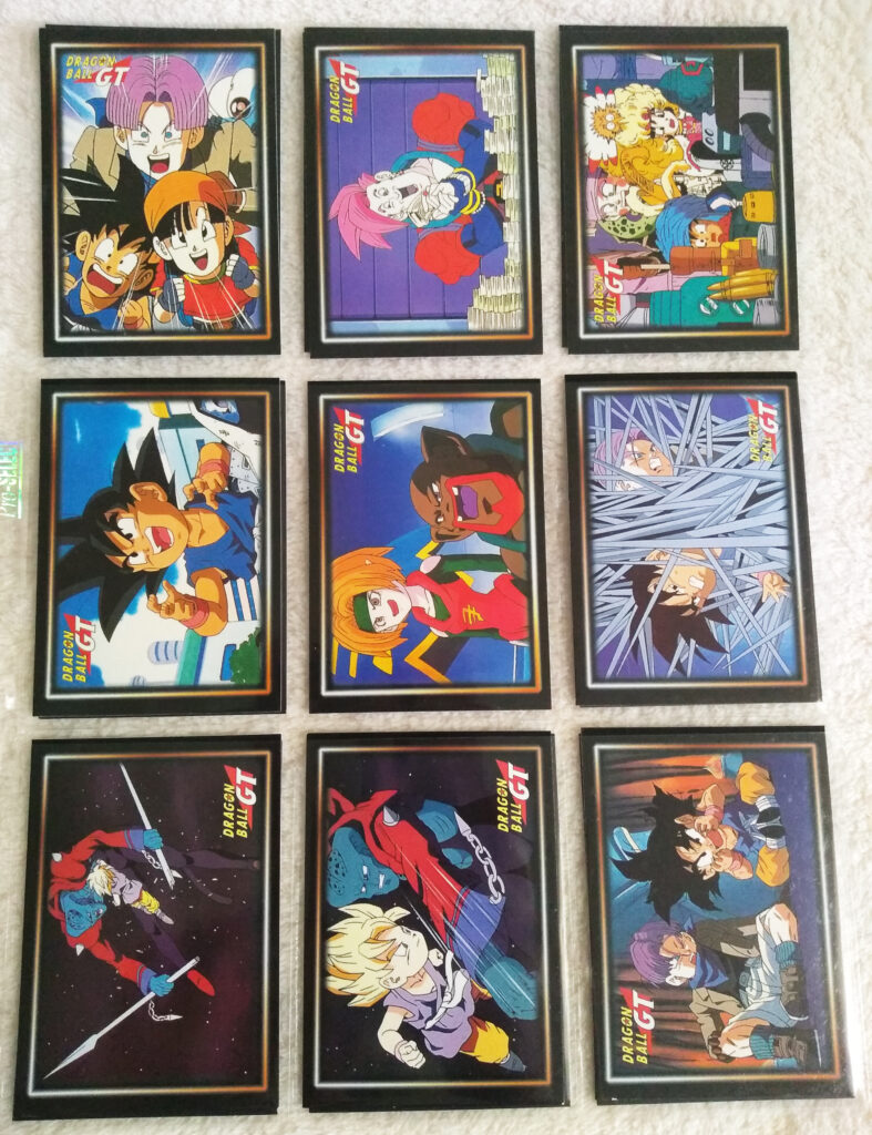 Dragonball GT Cards Serie 1 by Panini 36-44