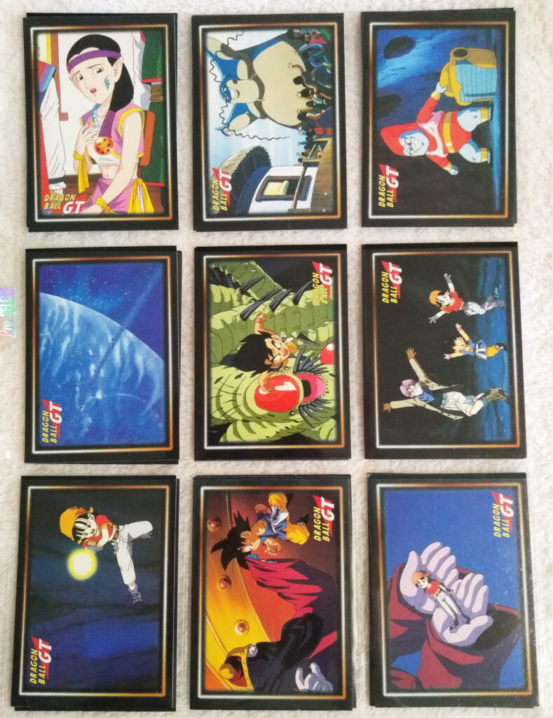 Dragonball GT Cards Serie 1 by Panini 54-62