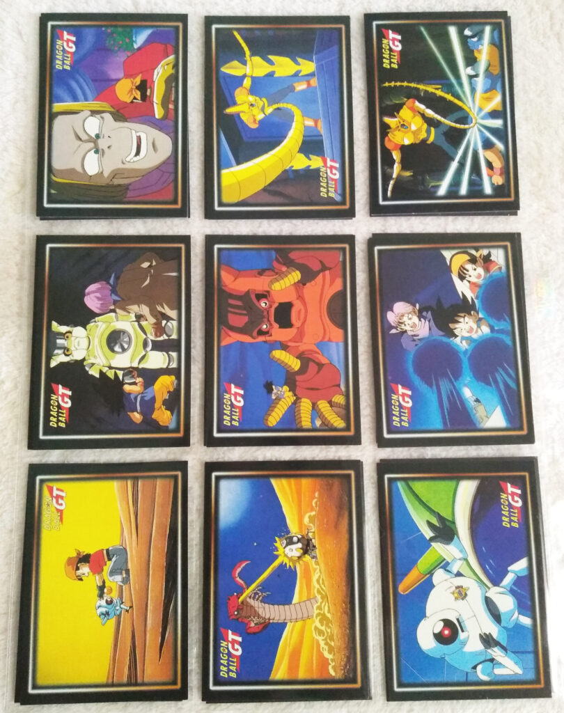 Dragonball GT Cards Serie 1 by Panini 63-71