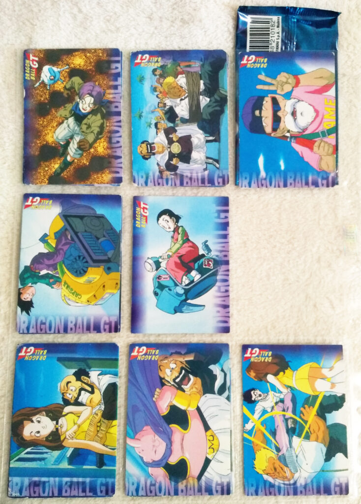 Dragonball GT Cards Serie 2 by Panini 9-13, 15-17