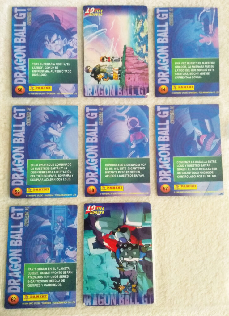 Dragonball GT Cards Serie 2 by Panini 64, 70
