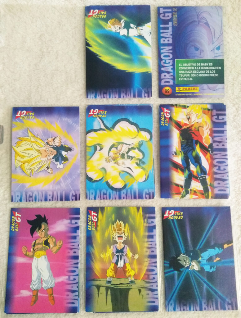 Dragonball GT Cards Serie 2 by Panini 91, 93-98