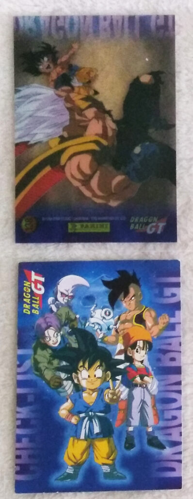 Dragonball GT Cards Serie 2 by Panini 138, 140