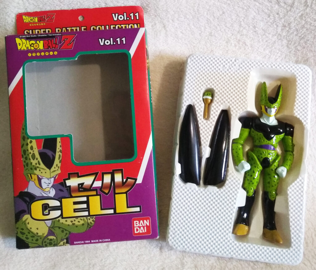 Dragonball Z / GT Super Battle Collection by Bandai Vol 11 Perfect Cell box tray