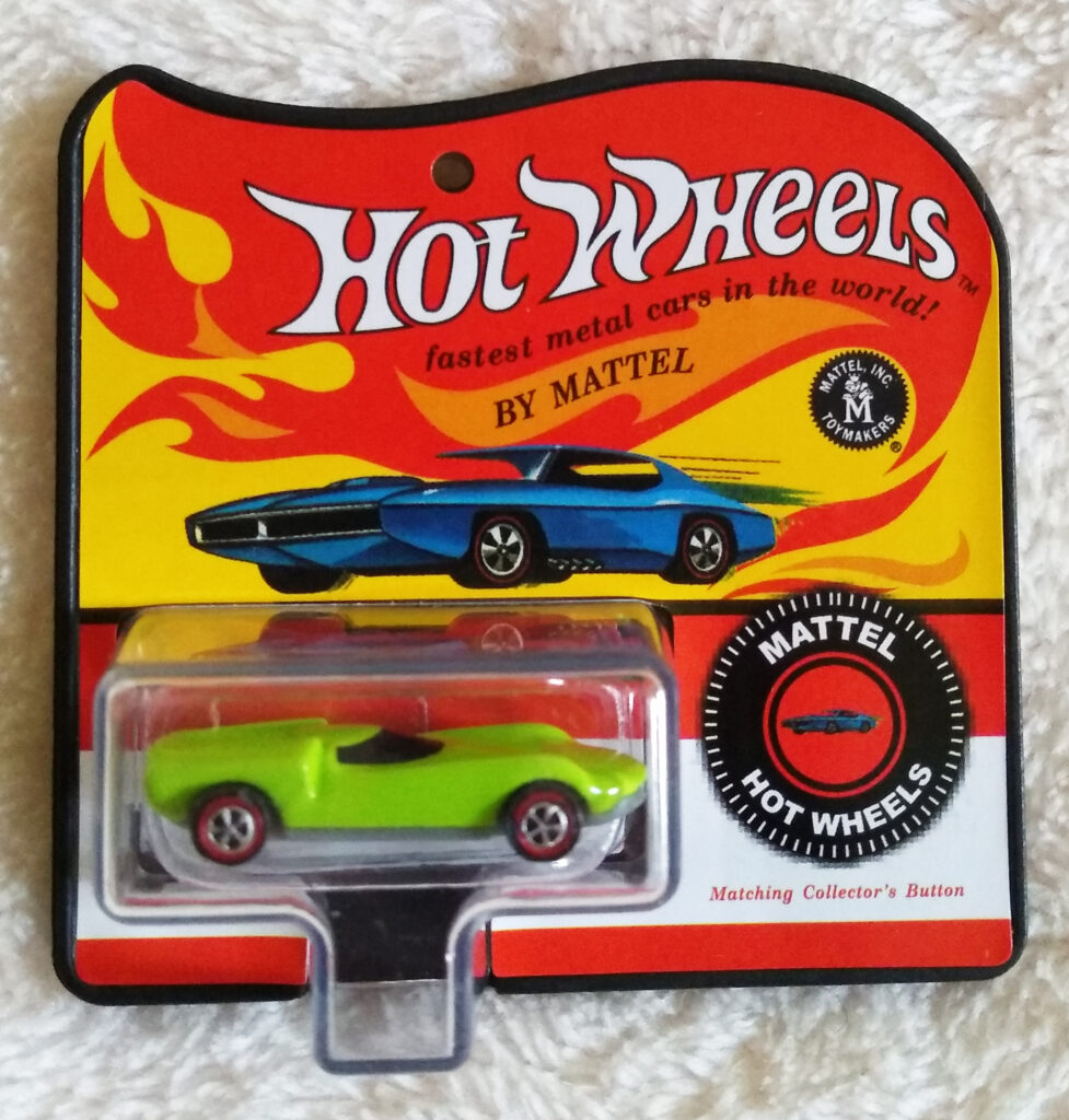 World's Smallest Hot Wheels Series 4 Turbofire 1969 front