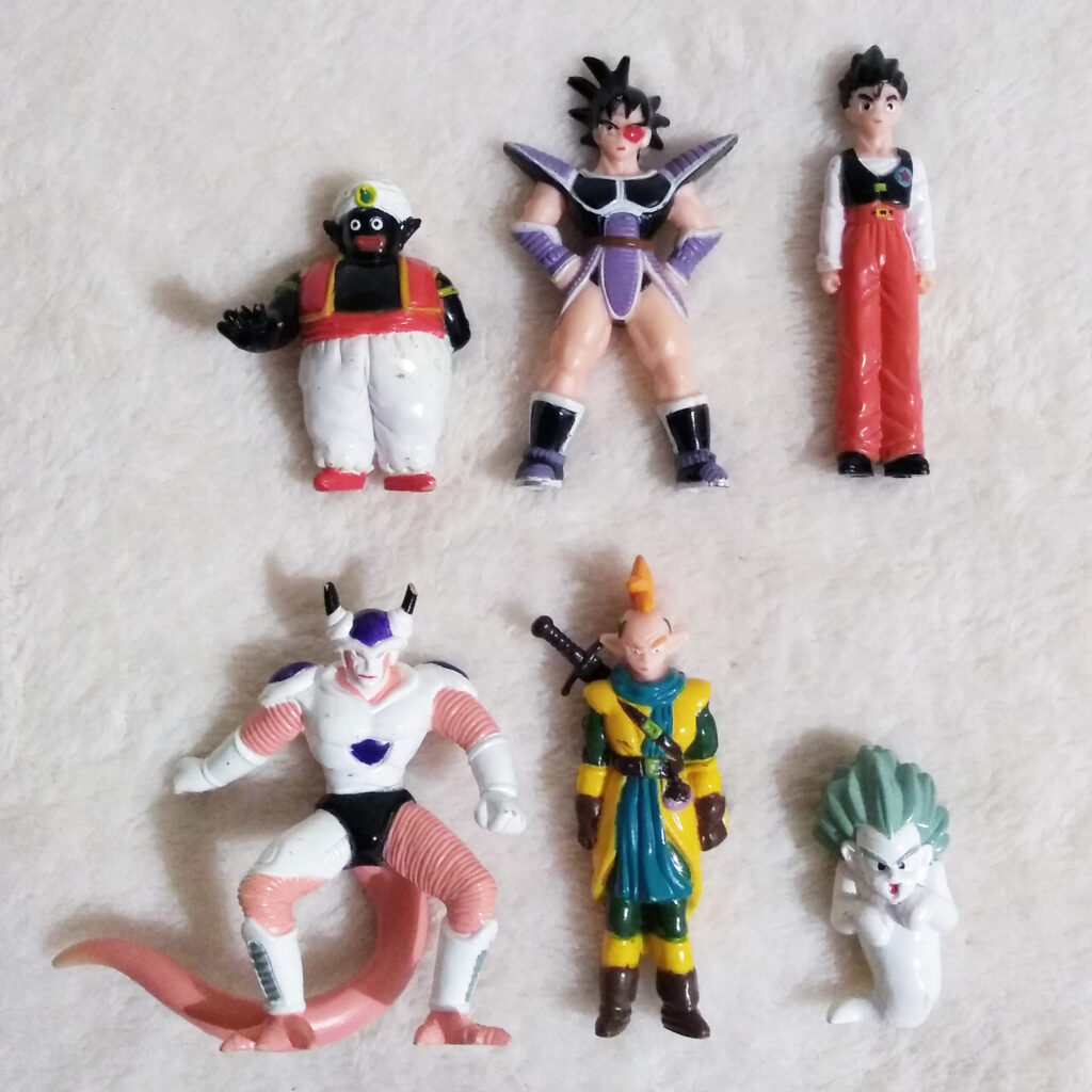 Lot 3 mini figurines Dragon Ball Z AB Toys - Dragon Ball Z
