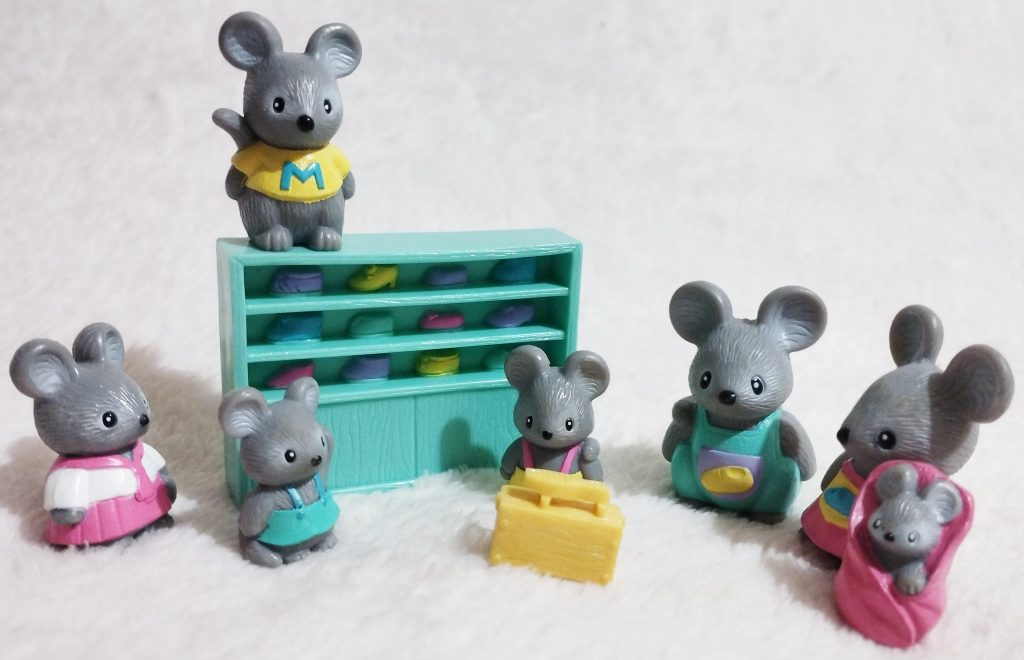 Furry Families by Takara, Mouse Family Playset