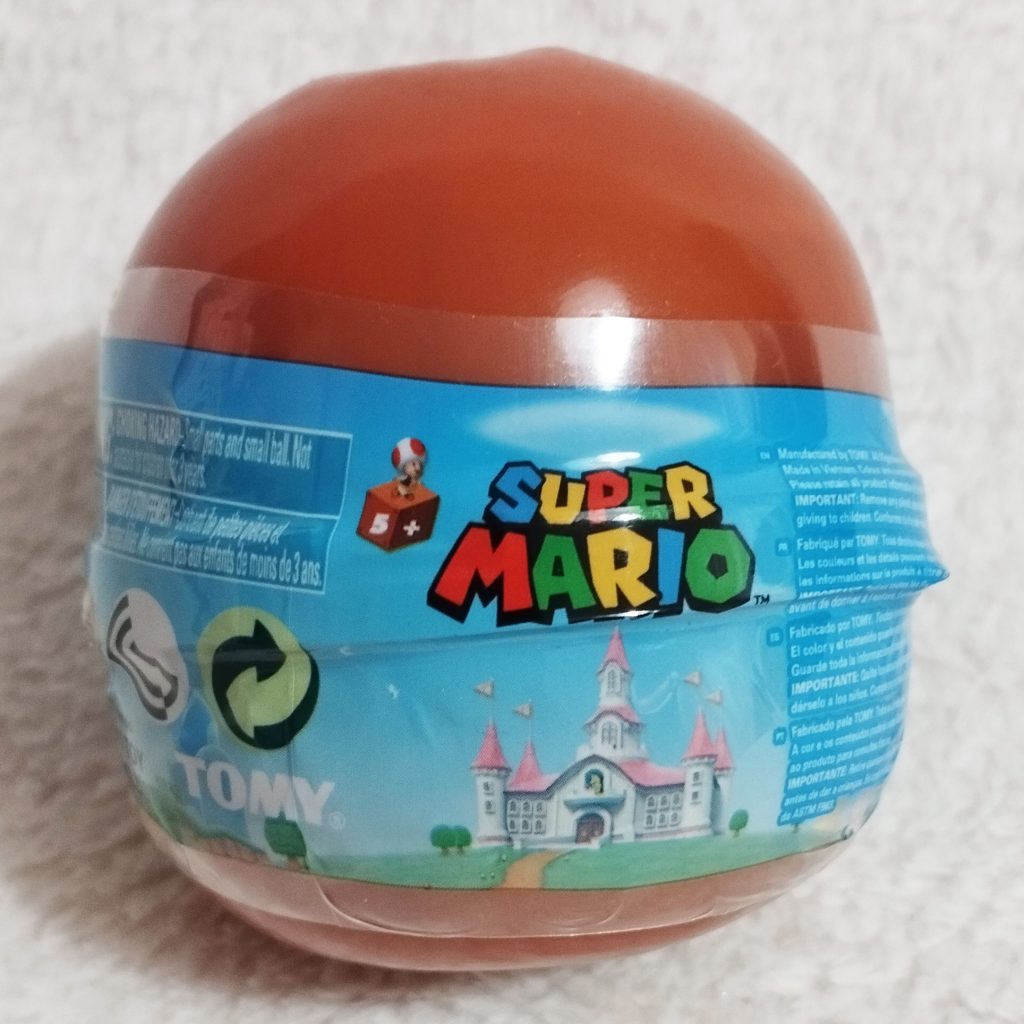 3D Mario Collection by Tomy European Gashapon ball