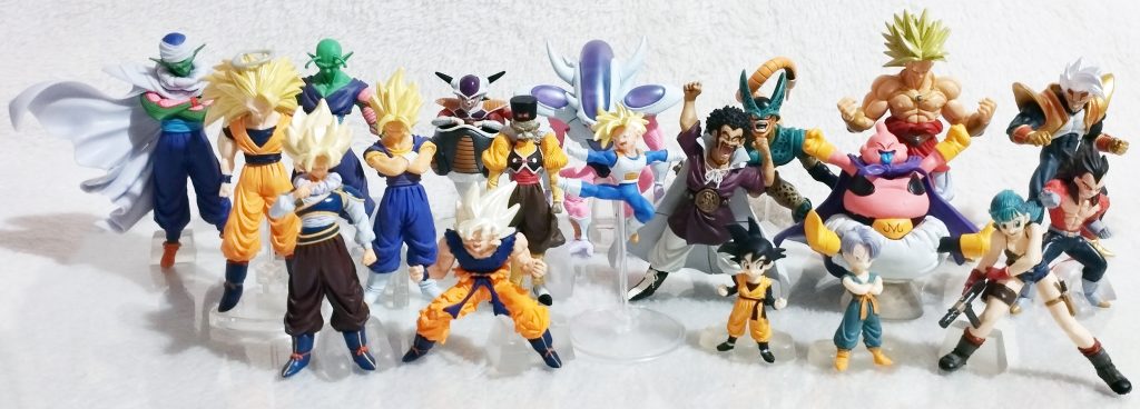 Dragonball HG Gashapon figures by Bandai