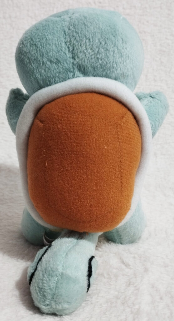 Pokémon Play-By-Play Plush Squirtle smooth 20cm back