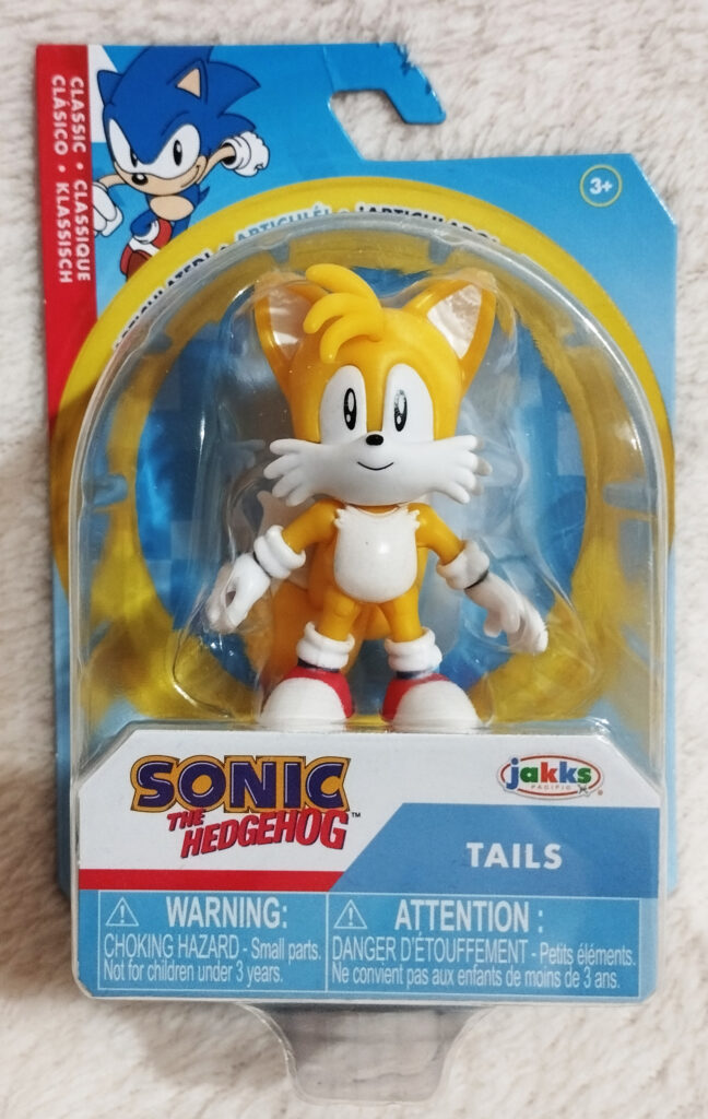 Sonic the Hedgehog 2.5" figures by Jakks Pacific Wave 9 Classic Tails boxed