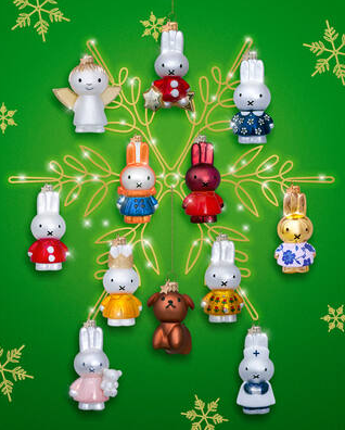 Dick Bruna Christmas ornaments by Vondels