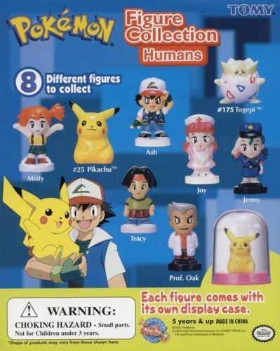 Pokémon Figure Collection by Tomy Part Humans leaflet
