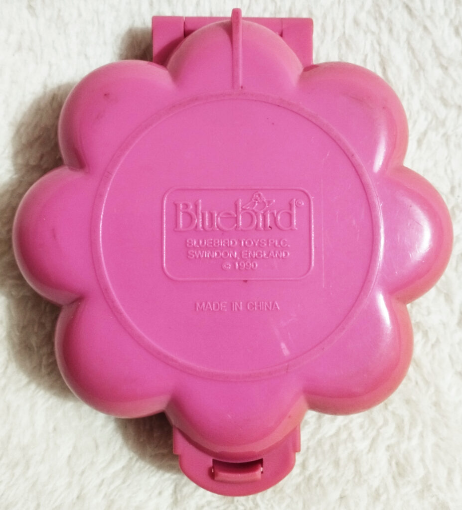 Polly Pocket by Bluebird, Mr. Fry's Restaurant, back compact