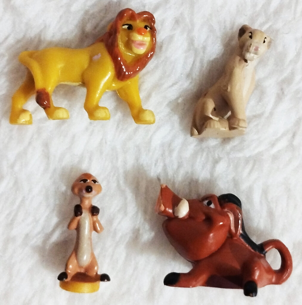Disney Tiny Collection by Bluebird - The Lion King Playcase, figures