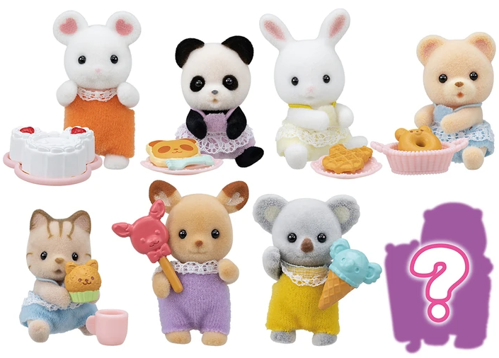 Sylvanian Families Baby Collectibles by Epoch - Baby Treats Series