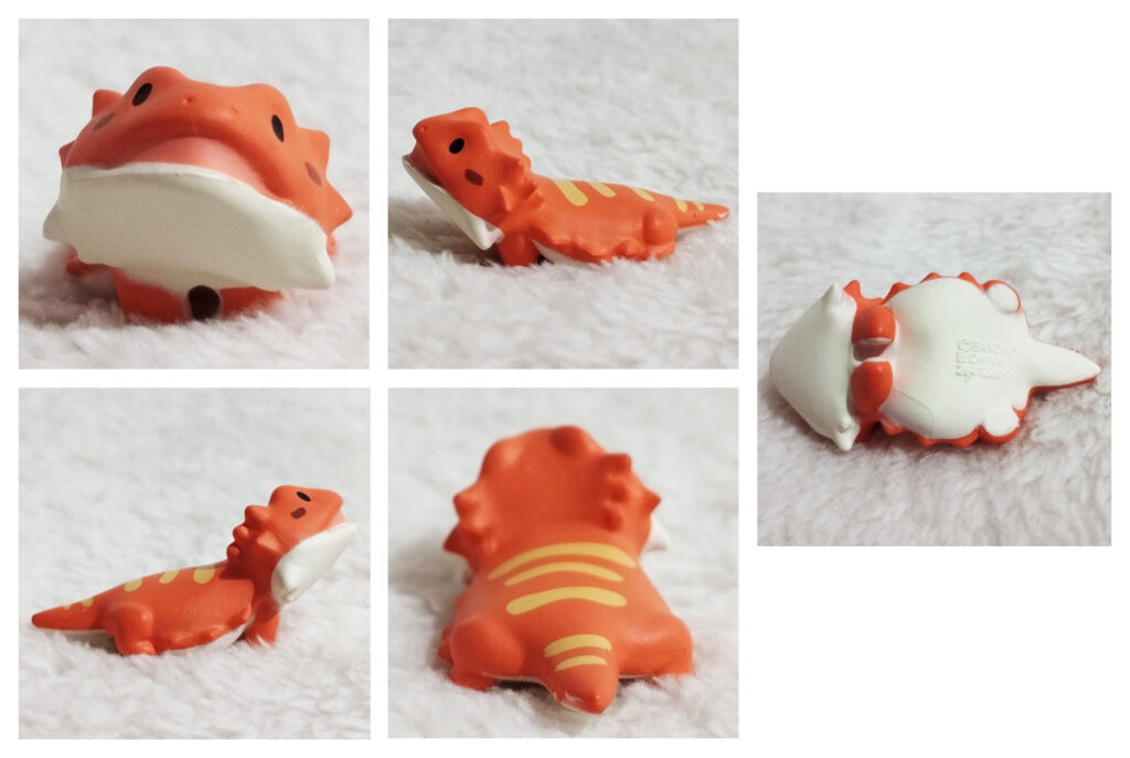 Hugcot Hachucot 4 by Bandai - Bearded Dragon (Red)