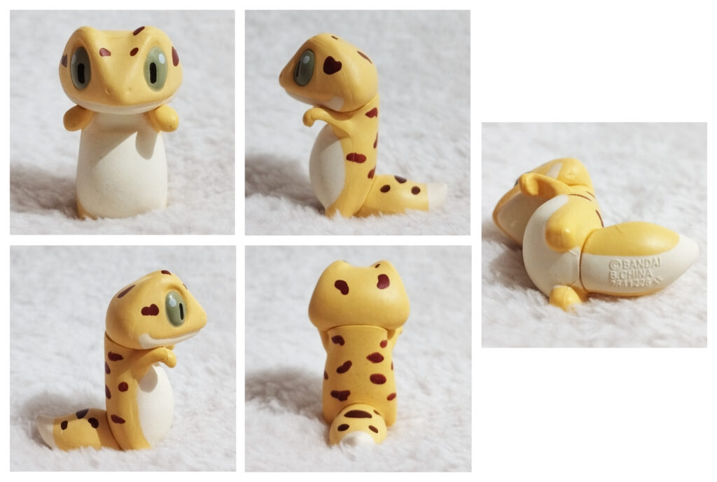 Hugcot Hachucot 4 by Bandai - Leopard Gecko (High Yellow)