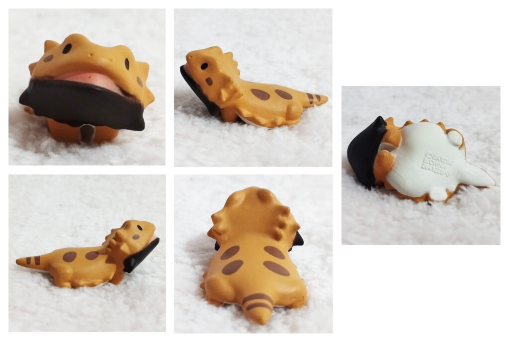 Hugcot Hachucot 4 by Bandai - Central Bearded Dragon (Anger)