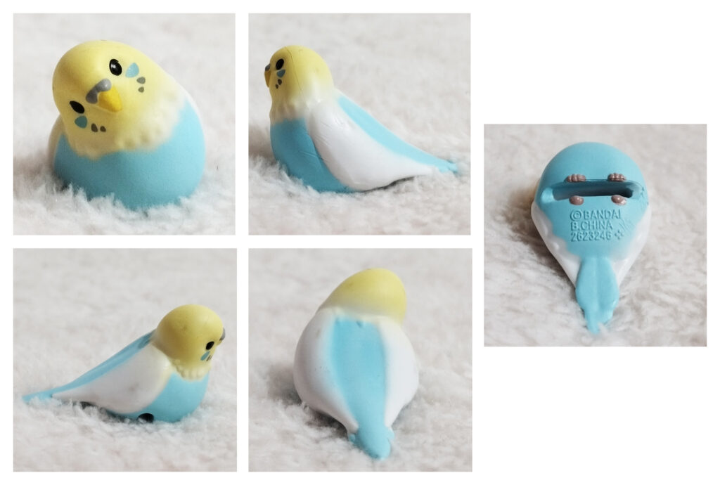 Hugcot Chilling on Cords 5 by Bandai - Parakeet