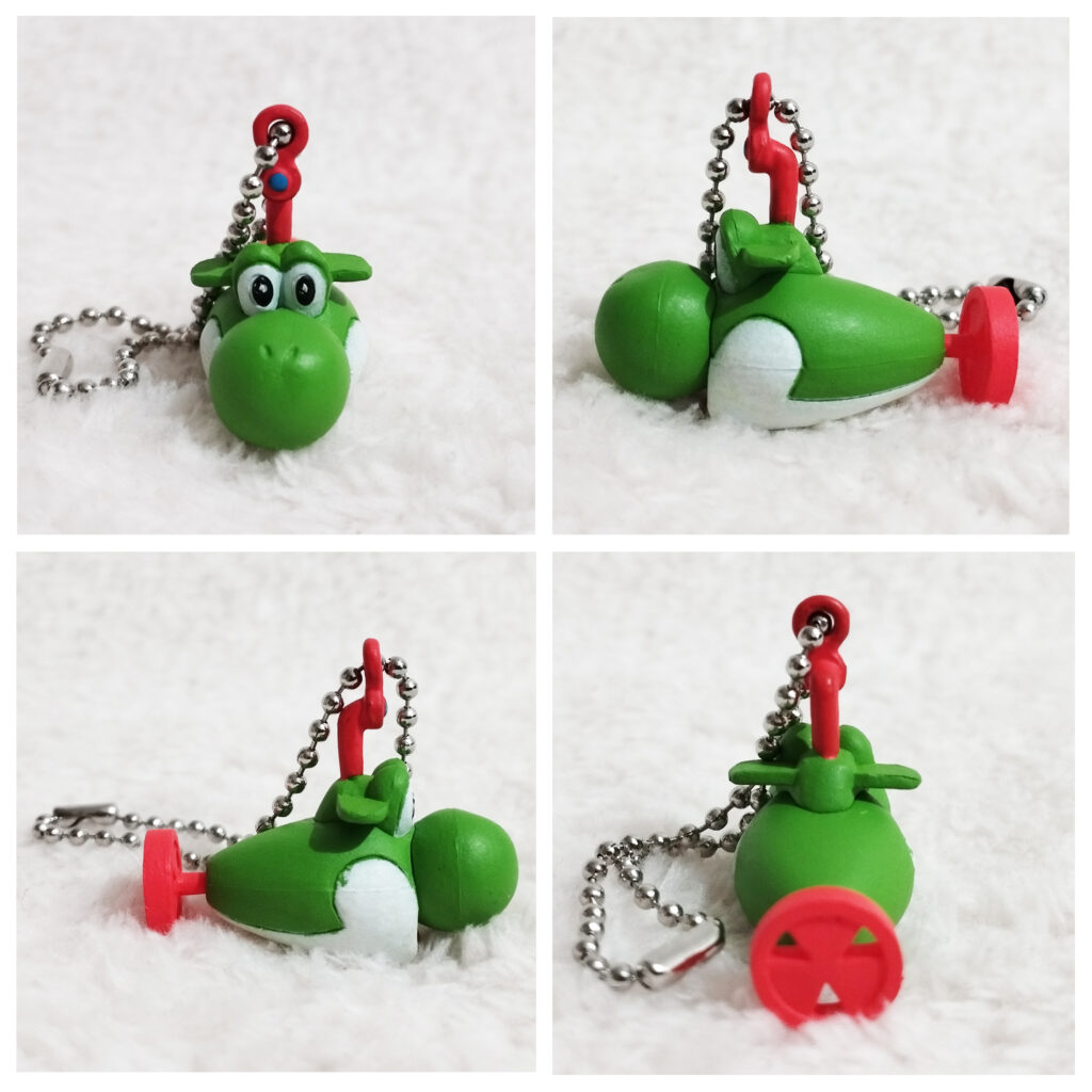 Yoshi's New Island Mascot Keychains by Tomy - Submarine