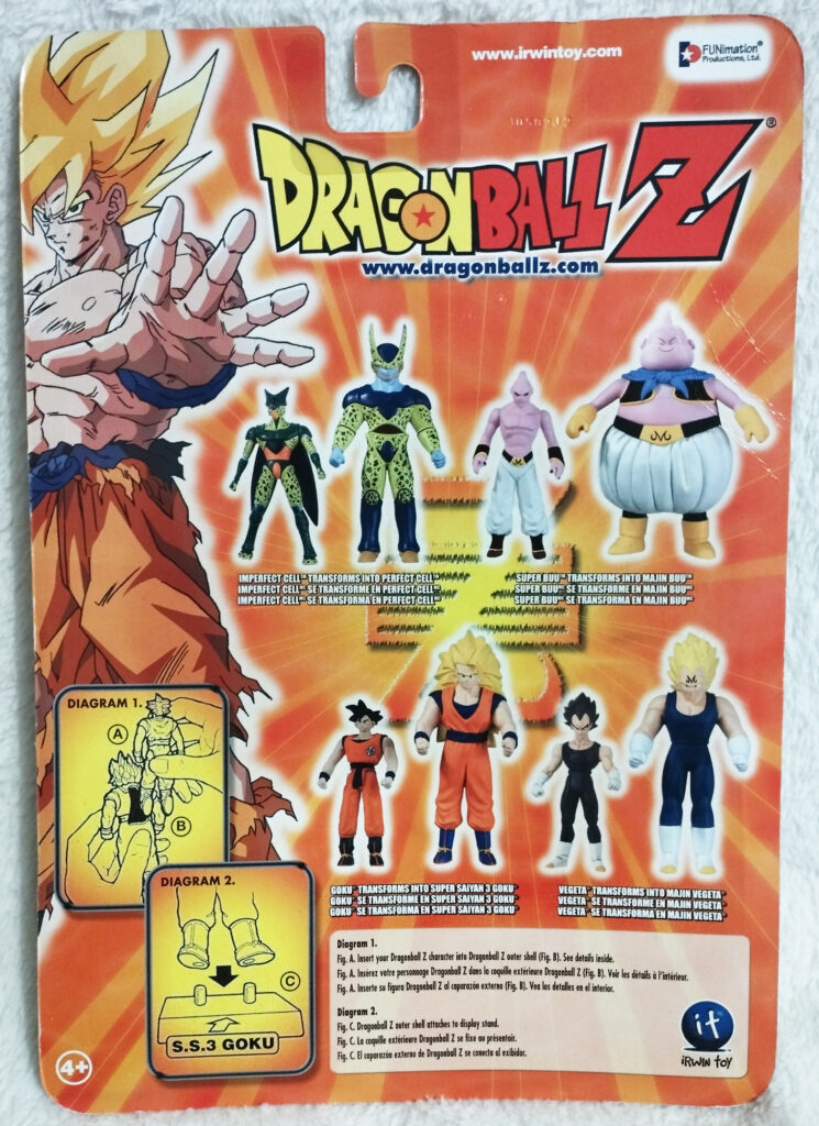 Dragonball Z Secret Saiyan Warriors by Irwin Toy