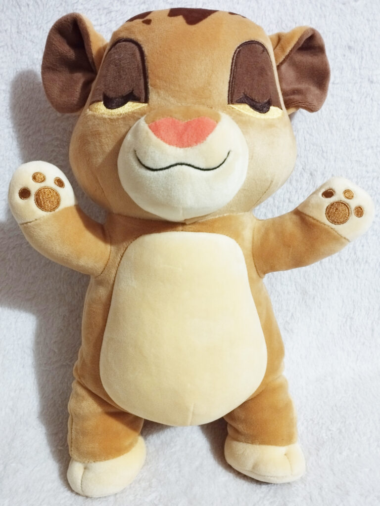 Simba (baby) Cuddleez by the Disney Store - front