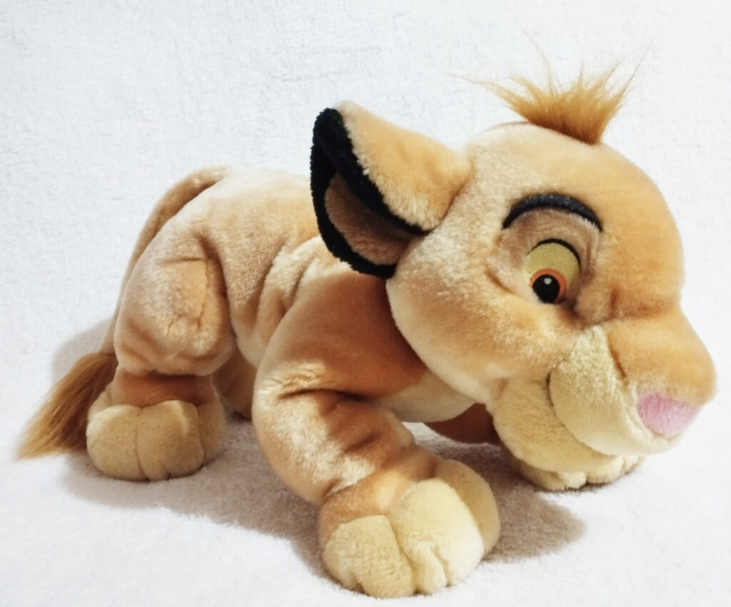 Simba (young) 2004 UK Disney Store plush - standing